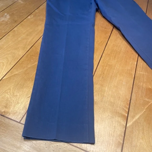 Incotex Slowear Chino Pants Slim Straight Navy Flat Front 32x30 NICE!! - Picture 7 of 16